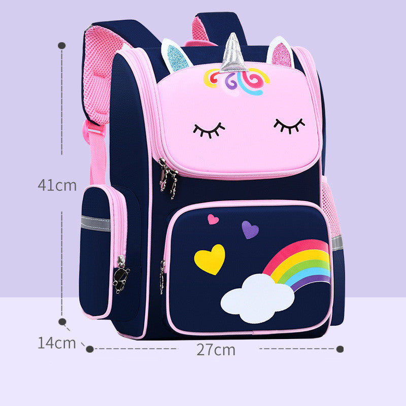 Childrens uniconrs School Bags Primary School Students Grades 1 to 6 Printing