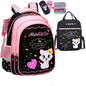 Kids School Cute Cat Print Backpack Primery school Back Pack Bag
