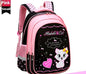 Kids School Cute Cat Print Backpack Primery school Back Pack Bag